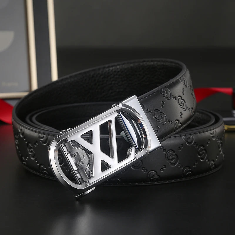 New Men Belts Luxury Famous Genuine Leather Male Belts for Women wide 3.4cm High Quality Designers Brand Buckle Strap jeans