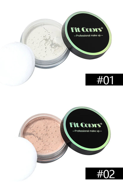 Makeup Sunscreen Loose Powder Oil-control Face Setting Powder Matte Finish Powder Fixed Makeup Brighten Foundation Base Cosmetic