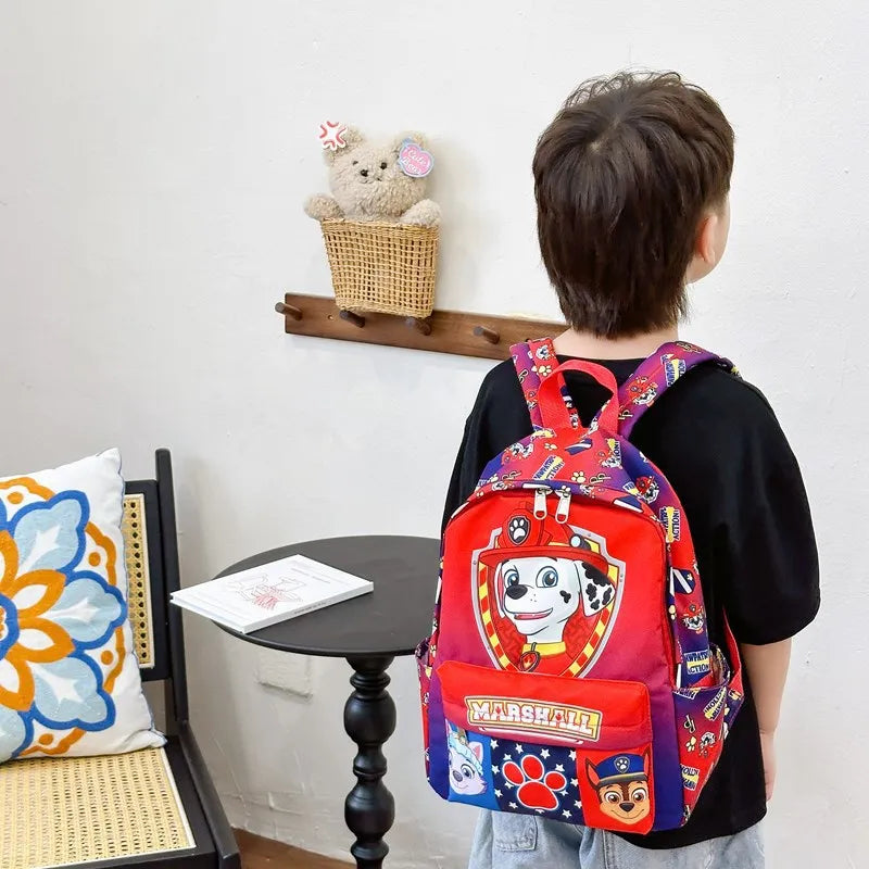 Original PAW Patrol Children School Bag Cute Dogs Fashion Boy Girl Backpack Kids Kindergarten Backpacks Chase Skye Baby Gift