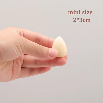 6pcs Mini Makeup Sponge Puff Beauty Egg Sponge for Makeup Concealer Foundation Face Cosmetic Puff Kit Make Up Blender Tools