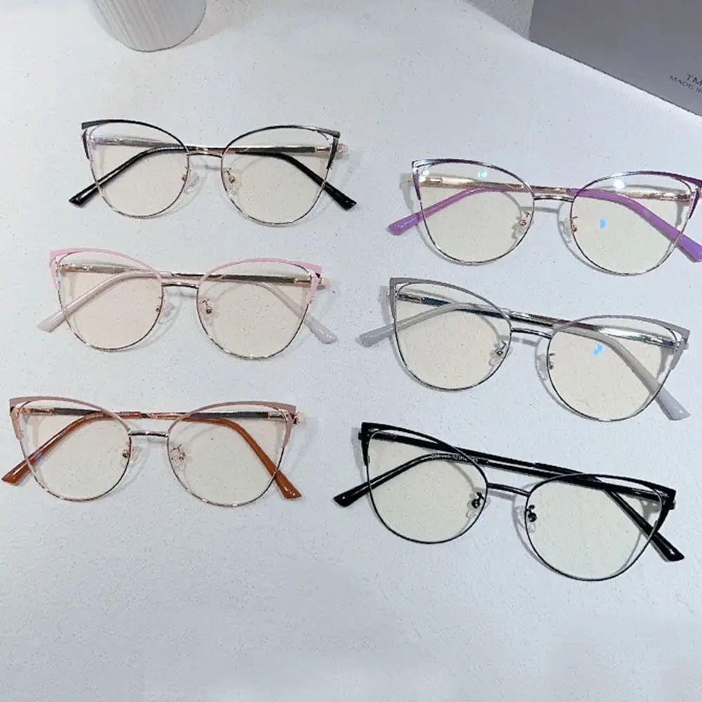 Blue Light Blocking Glasses for Women Optical Spectacle Eye Protection Computer Eyeglasses Fashion Brand Designers Eyewear