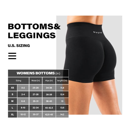 NVGTN Spandex Amplify Short Seamless Amplify Shorts Women Soft Workout Tights Fitness Outfits Yoga Pants Gym Wear