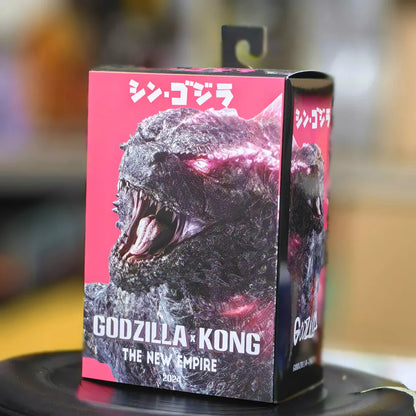 Godzilla Vs King Kong 2 Anime Figures SHM Godzilla Action Figurine PVC 16cm Model Doll Collectible Decora Movable Joint Room Toy