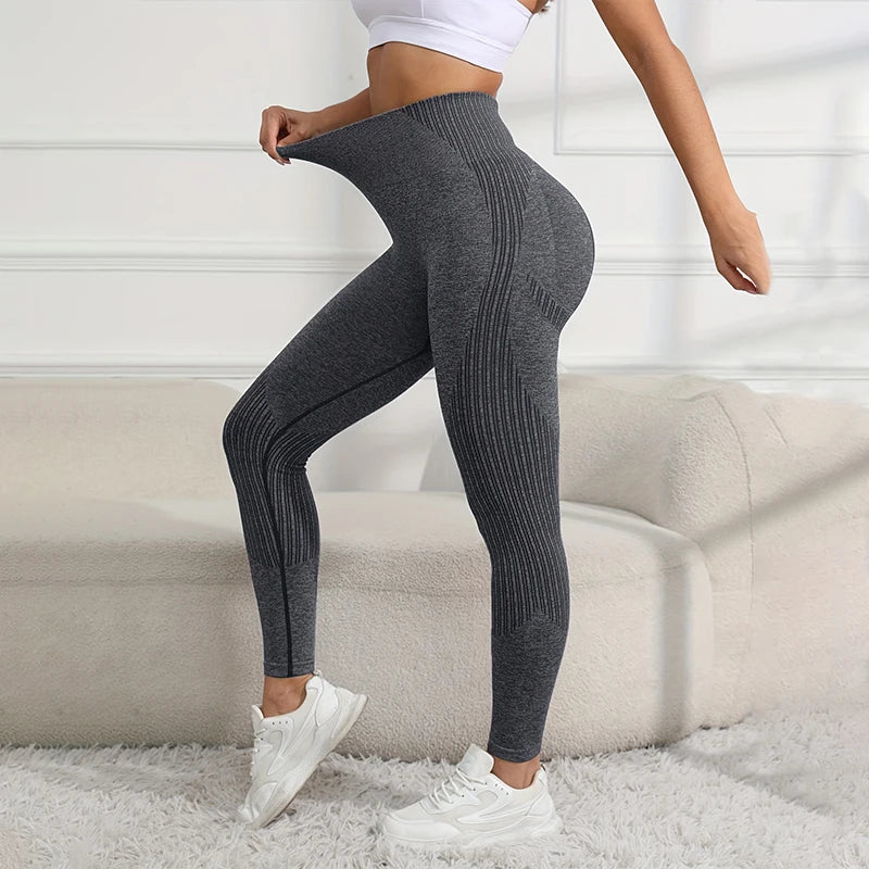 Butt Lifting Workout Leggings for Women Scrunch Butt Gym Seamless Booty Tight