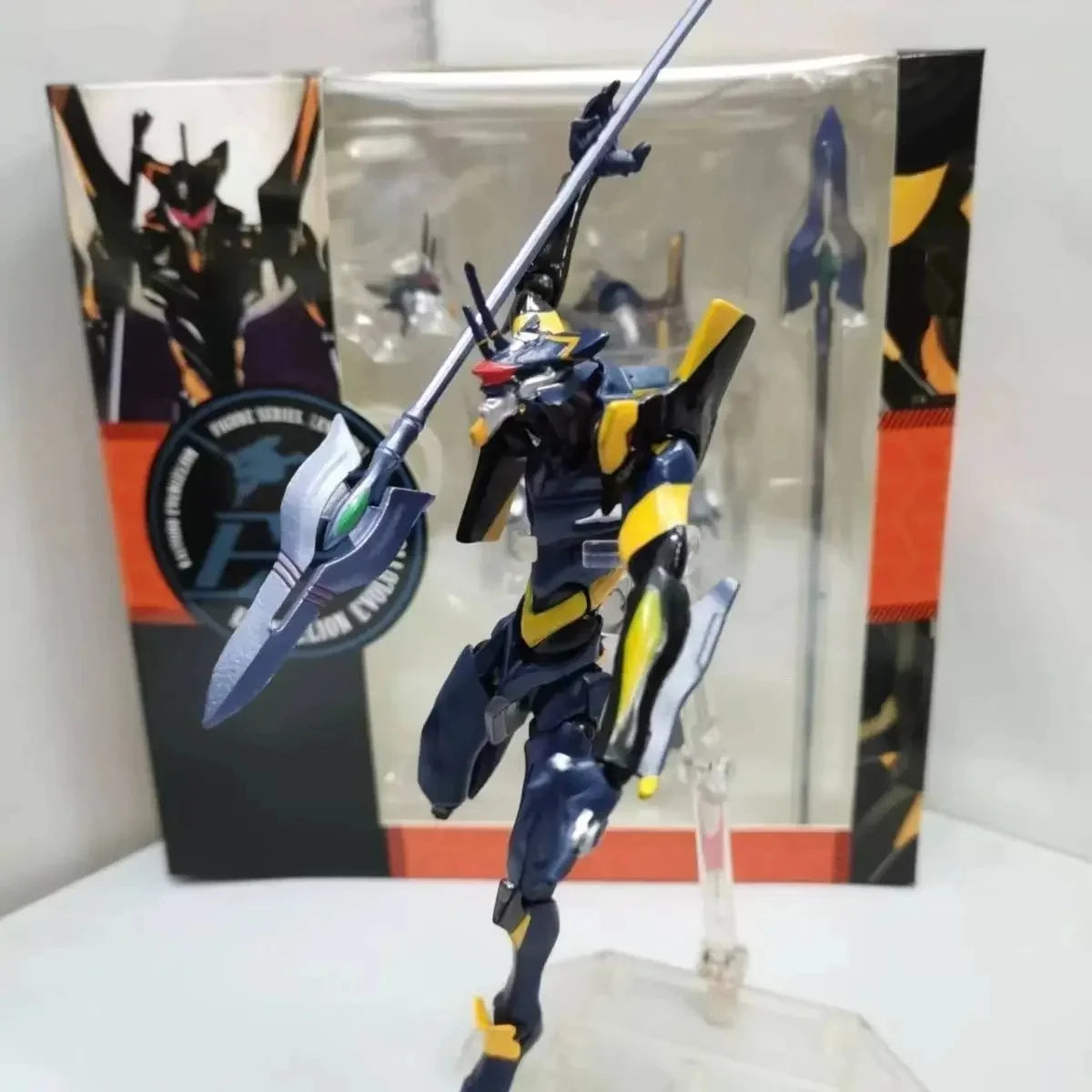 Neon Genesis Evangelion Mark 06 Action Figures Set Joint Movable Eva 06 Anime Figure Pvc Statue Model Doll Ornament New Year Toy