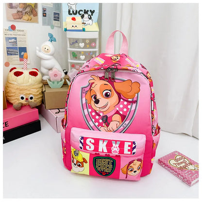 Original PAW Patrol Children School Bag Cute Dogs Fashion Boy Girl Backpack Kids Kindergarten Backpacks Chase Skye Baby Gift