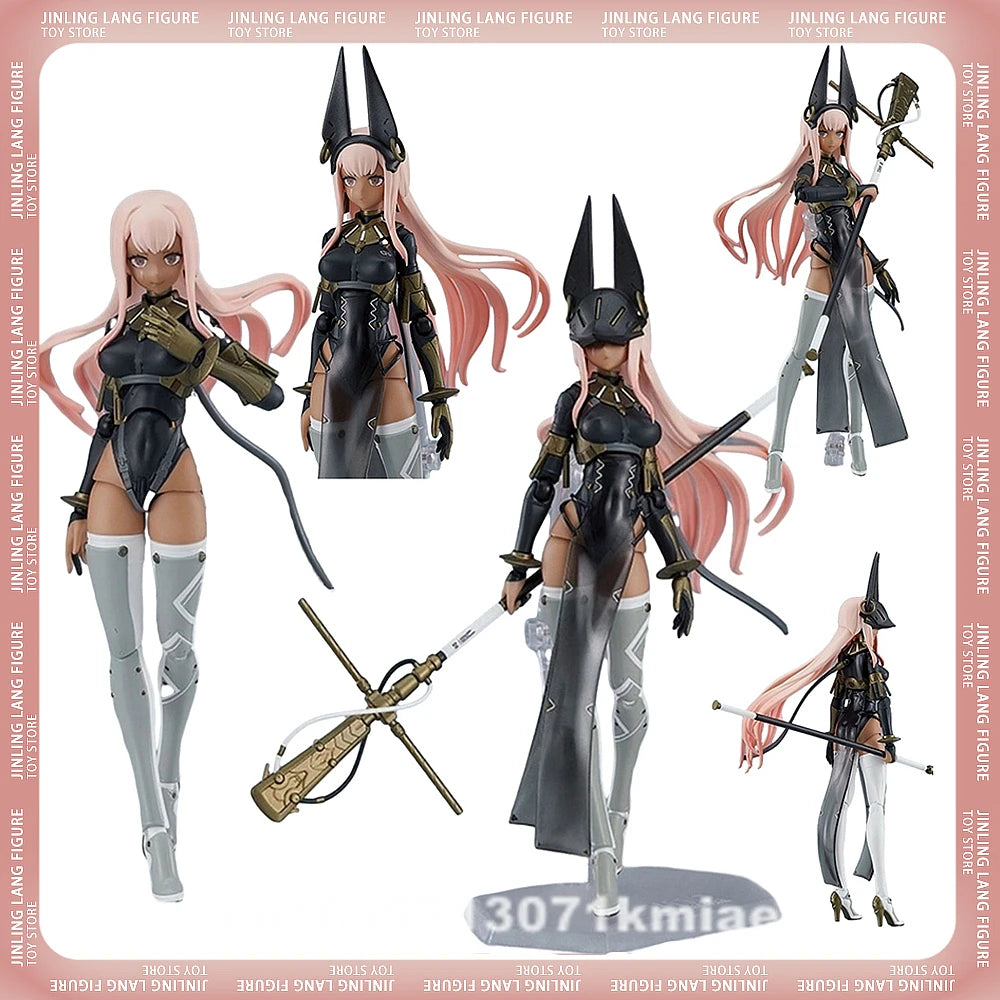 Falslander Hemet Nethel Figma 579 18cm Action Figure Movable MAX FACTORY Japan Anime Figures Pvc Statue Model Figurine Toy Gift