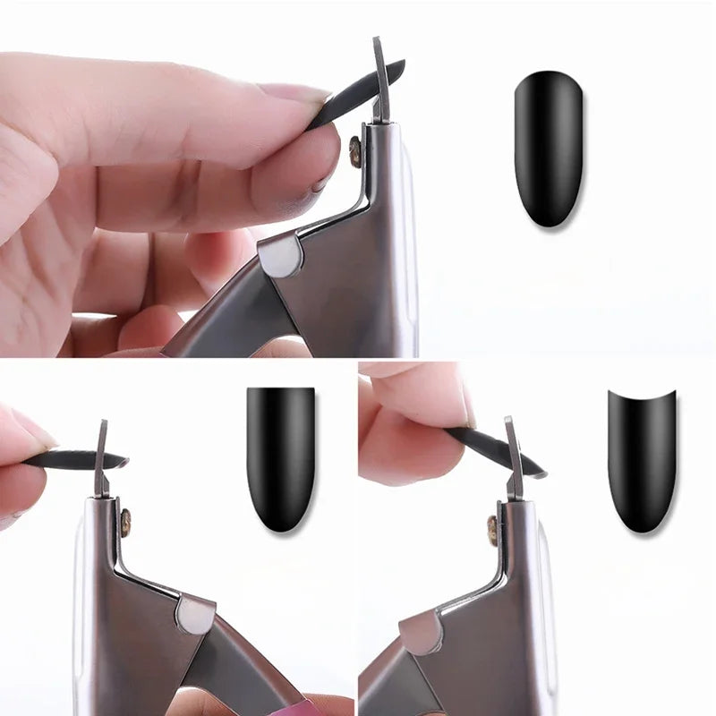 Mini Magnet for Acrylic Nails Manicure Tips False Nail Cutters Cut Same Length Nail Tool Nail Clipper Manicure Supplies