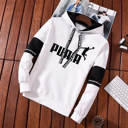 Sports Men's Sweat-shirt Hot Sales Sweatshirts for Men Casual Sweatshirt Printing Sweatpants Male Daily Hoodies Fashion Clothing