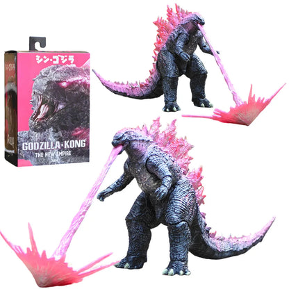 Godzilla Vs King Kong 2 Anime Figures SHM Godzilla Action Figurine PVC 16cm Model Doll Collectible Decora Movable Joint Room Toy