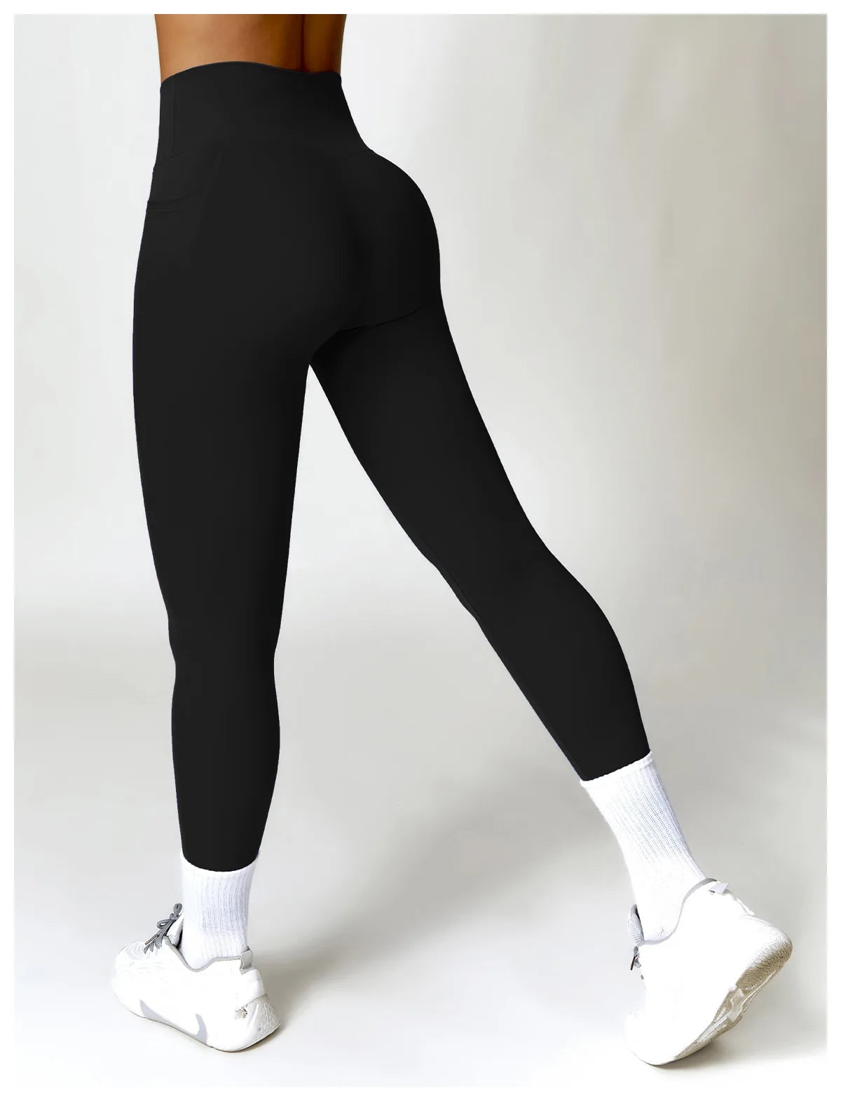 Yoga Pants Pocket Sport Leggings Women Seamless High Waist Push Up Woman Tights Fitness Workout Leggings Gym Clothing 2023 New