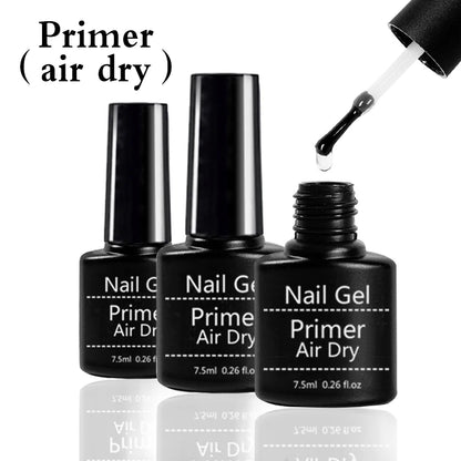 Acrylic No-acid Primer Nail Art Set With Base Coat And Top Coat Soak Off Gel Nail Polish For Nail Art Design Tool Kit