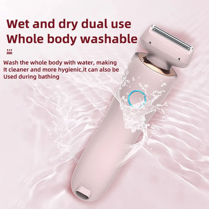 Painless Hair Removal Epilator USB Rechargeable Trimmer Women Body Razor Face Leg Armpit Bikini Hand Pubic Shaver Hair Remover