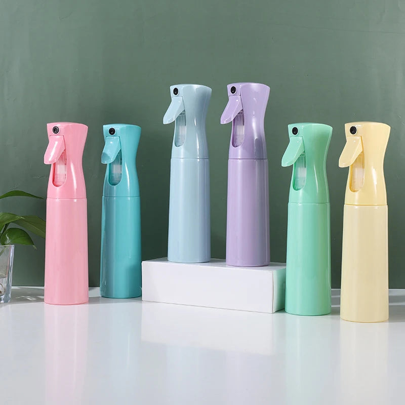 High Pressure Spray Bottle Macaron Color Matching 300ml Skin Care Spray Can Nail Universal Use 1pc Moisturizing Spray Bottle