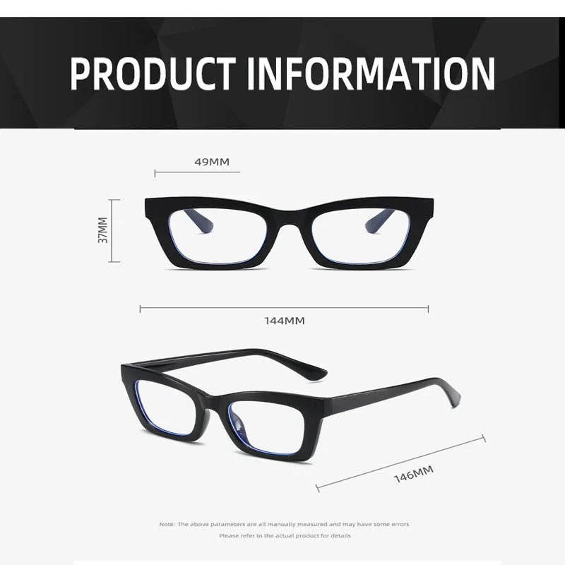 Retro Bag Color Anti-blue Glasses Europe And The United States Ins Wind Flat Mirror Female Color Glasses