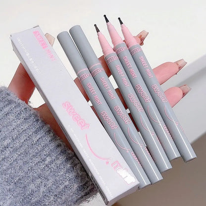 Natural Lifelike Fake Freckle Makeup Pen Liquid Lightweight Round Head Fake Spot Pen long Lasting Waterproof Face Dot Mole Pen