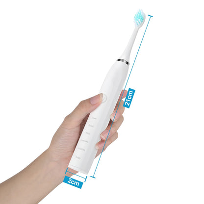 Sonic Electric Toothbrush for Men and Women Adult Household USB Rechargeable IPX7 Waterproof Tooth Whitening Oral Care