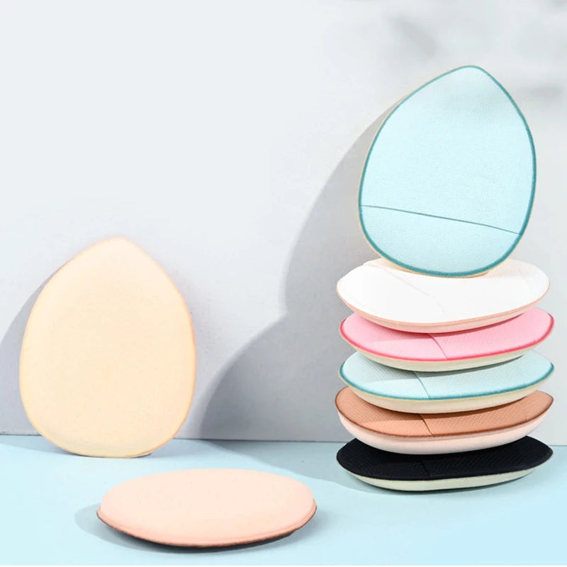 5/10Pcs Mini Finger Puff Foundation Small Air Cushion Powder Sponge Face Concealer BB Cream Cosmetic Applicator Makeup Tools