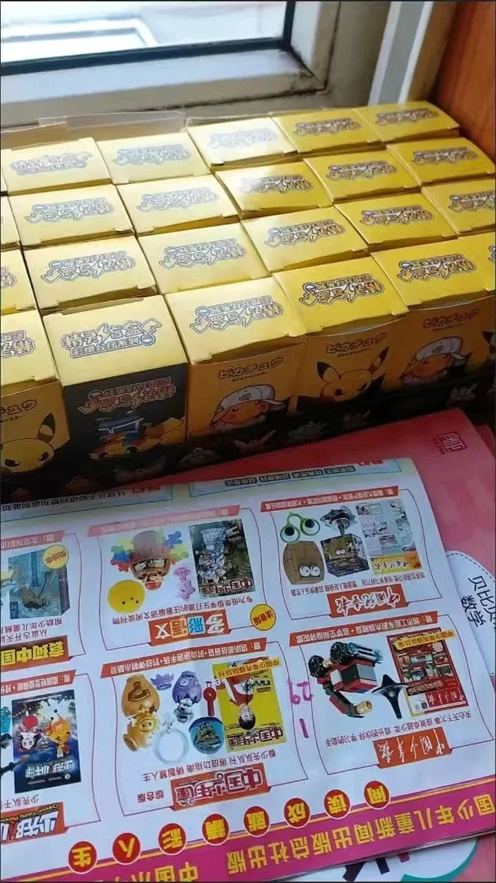 24 Pcs Set Pokemon Random Box Action Figure Cute Different Styles Pikachu Doll Keychain Anime Cartoon Ornaments Model Toys Gift