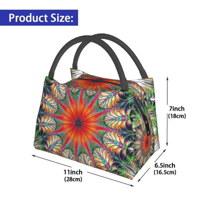 I Love Bingo Game Insulated Lunch Bags for School Office Waterproof Cooler Thermal Lunch Box Women lunchbag