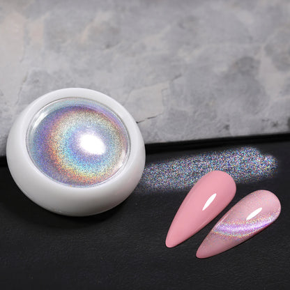 Magnetic Nail Powder Chameleon Glitter Dust Shiny Nail Art Chrome Omnipotent Pigment Can Be Used With Any Color Gel