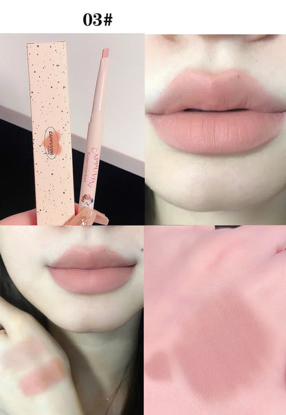 Milk Matte Smooth Lip Liner Pen Long Lasting Lipstick Contouring Waterproof Lip Stick Pencil Nude Pink Lip Tint Lipliner Makeup