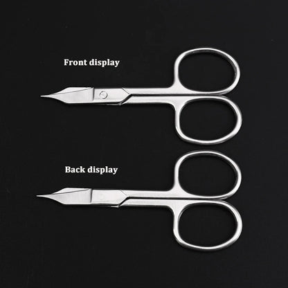 1Pc Professional Thick Toe Nail Scissors Cutter Clipper Manicure Curved Tip Pedicure Tool Round Nails Ingrowns Beauty Grooming