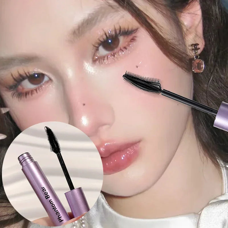 Black Purple Mascara Waterproof Long Lasting Extension Eyelashes Lengthening Curling Mascara Brown Eyelash Makeup Cosmetic