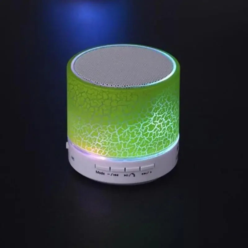 Led Light Crack Wirless Bluetooth Speaker Outdoor Sound Box Small Protable Speaker For Mobile Phone