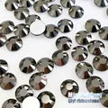 Black 3D Super flash high quality galss nail art flatback rhinestones,diy/cellphone/clothing accessories