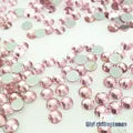 factory sales! light green 3D Super flash high quality galss nail art non hotfix flatback rhinestones,diy accessory FM09