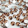 factory sales! Mineral gold 3D Super flash high quality galss nail art non hotfix flatback rhinestones,diy accessory FM018