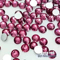 factory sales! Deep purple 3D Super flash high quality galss nail art non hotfix flatback rhinestones,diy accessory FM010